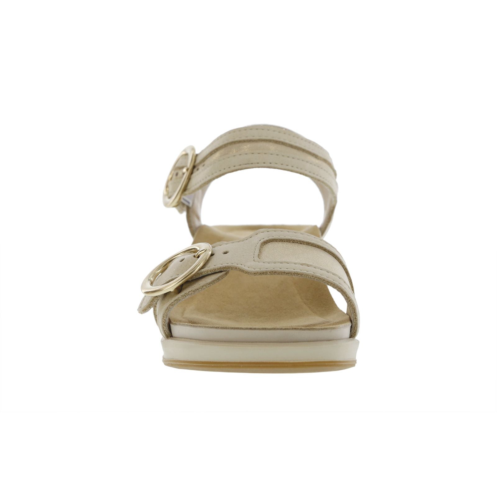 SAS Women's Seight Wedge Sandal in Soft Gold