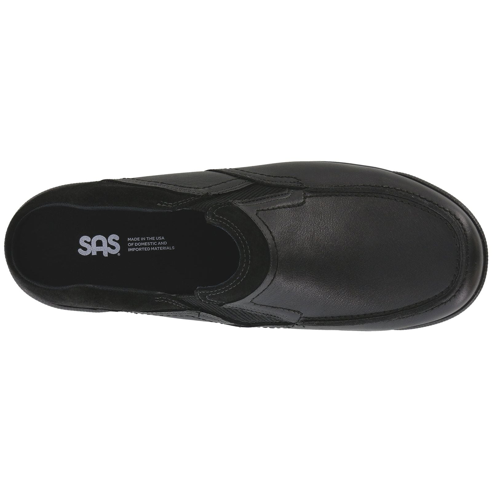 SAS Men's Slip On Loafer in Crow