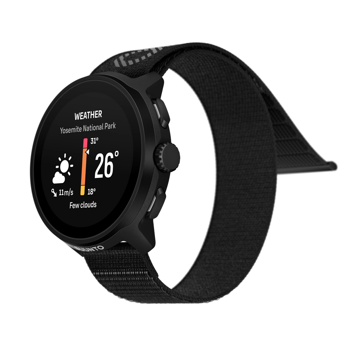 Suunto Run Watch with Textile Strap