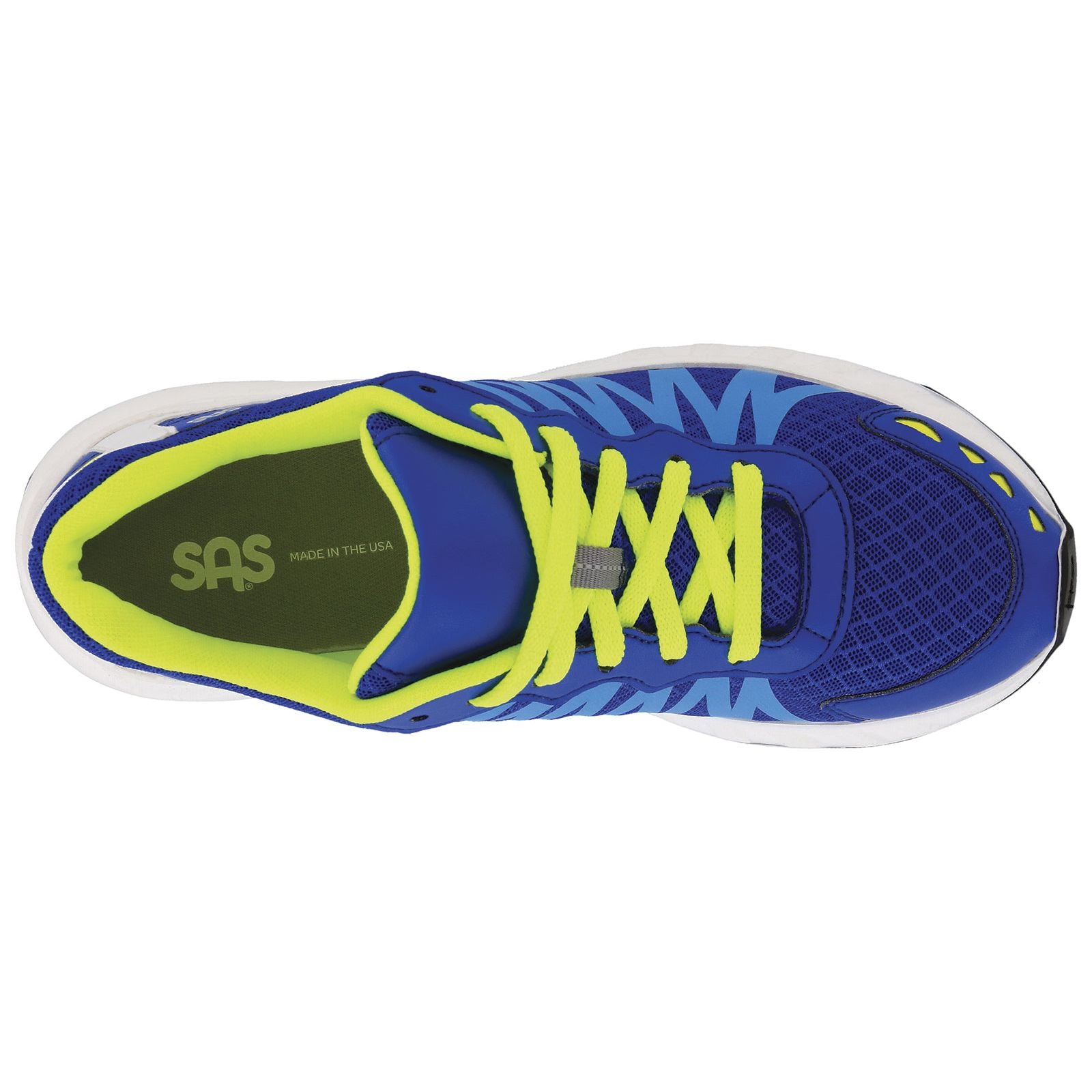 SAS Women's Tempo Lace Up Sneaker in Blue / Turquoise