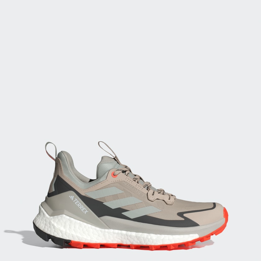 Adidas Women Terrex Free Hiker 2.0 Low Gore-Tex Hiking Shoe in Wonder Beige Grey Women's Footwear
