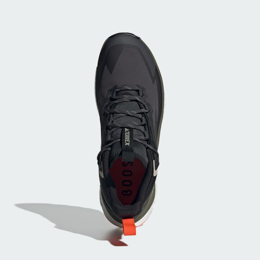 Adidas Men's Terrex Free Hiker Gore-Tex in Carbon Grey Six Core Black Men's Footwear