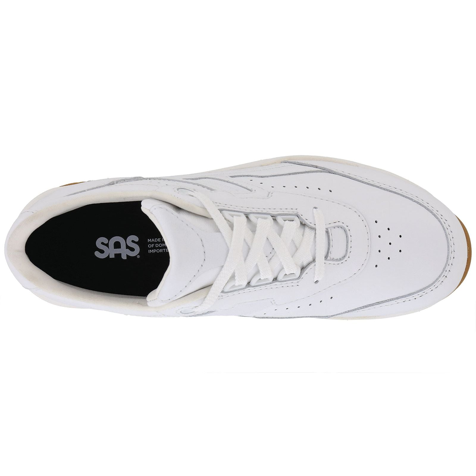 SAS Women's Tour II Lace Up Sneaker in Chalk