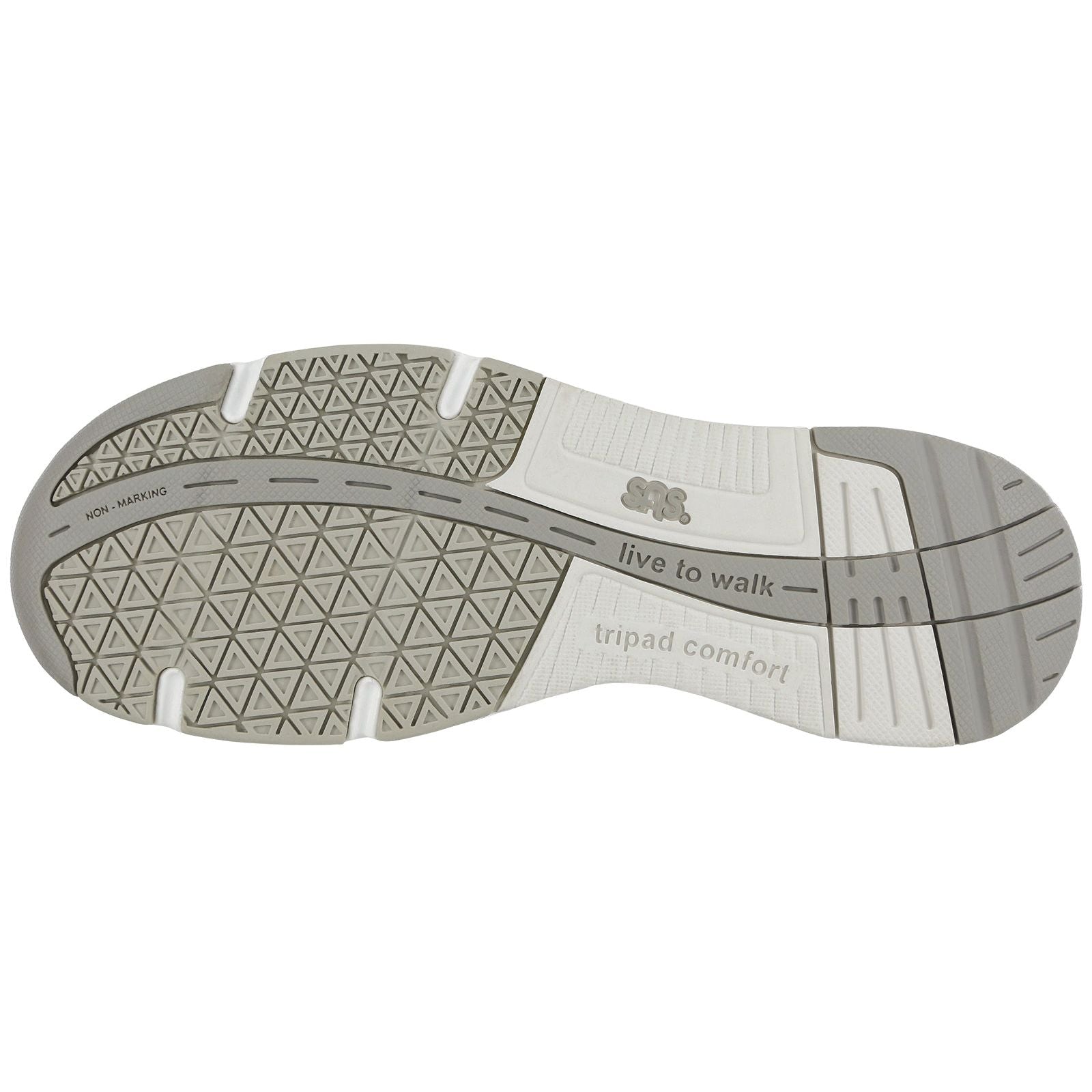SAS Women's Tour Mesh Lace Up Sneaker in Black / Silver