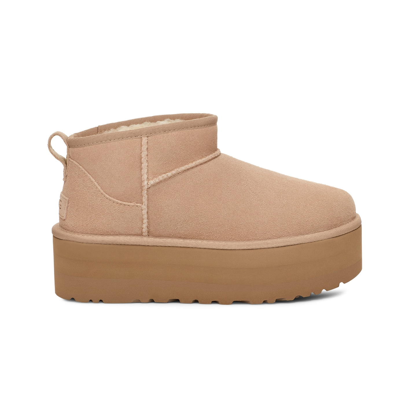 UGG Women's Classic Ultra Mini Platform in Sand