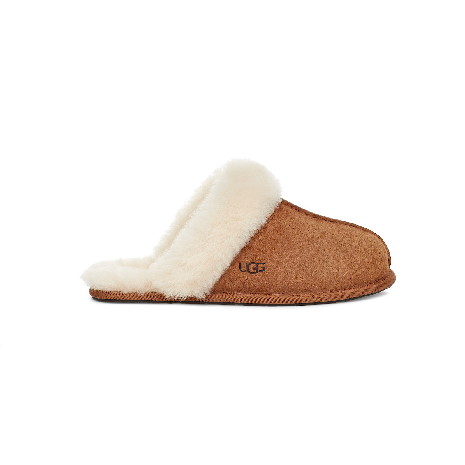 UGG Women's Scuffette II Slipper in Chestnut