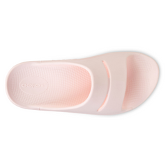 OOFOS Unisex Ooahh Slide Sandals in Blush