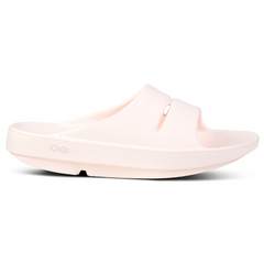 OOFOS Unisex Ooahh Slide Sandals in Blush