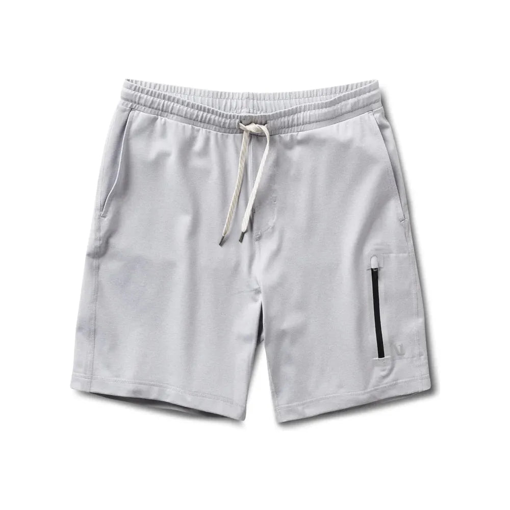Vuori Men's Sunday Performance Short In Platinum Heather Apparel & Accessories