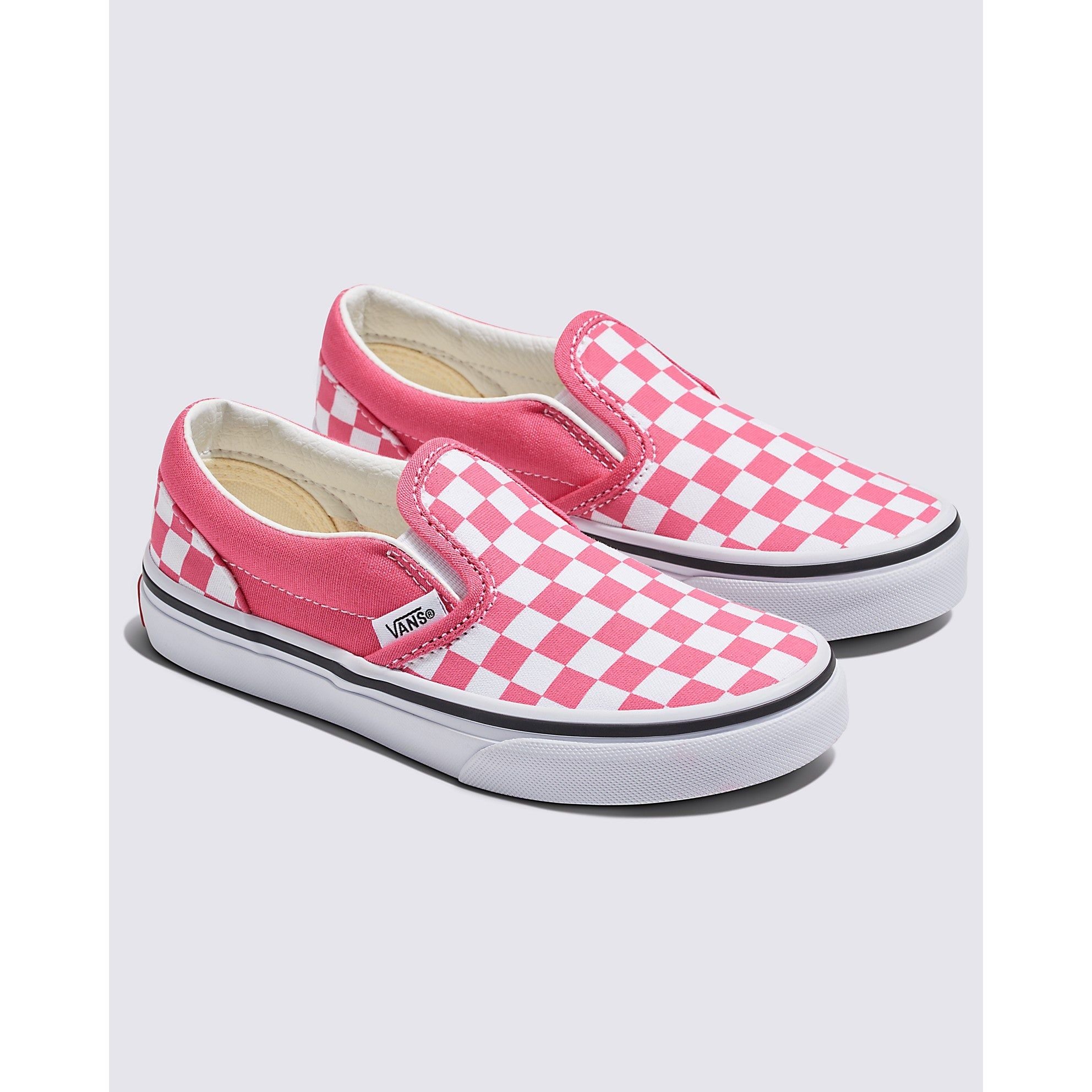 Vans Kids Clasic Slip-On Checkerboard Shoe Kid's Footwear