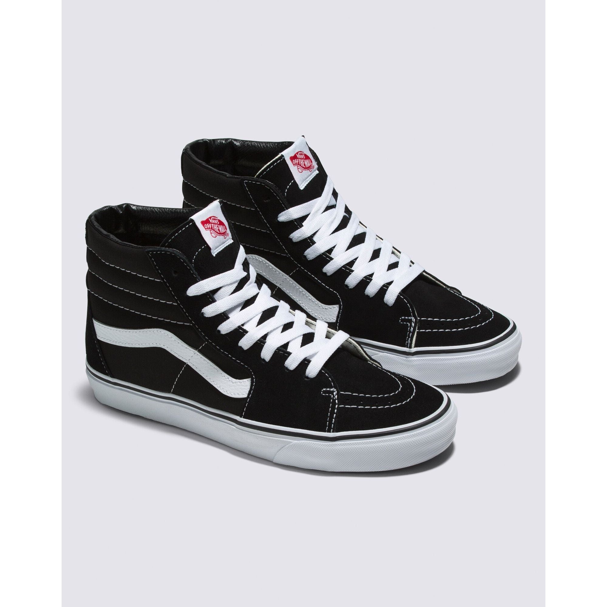 Vans Sk8-Hi Shoe in Black Black White Shoes