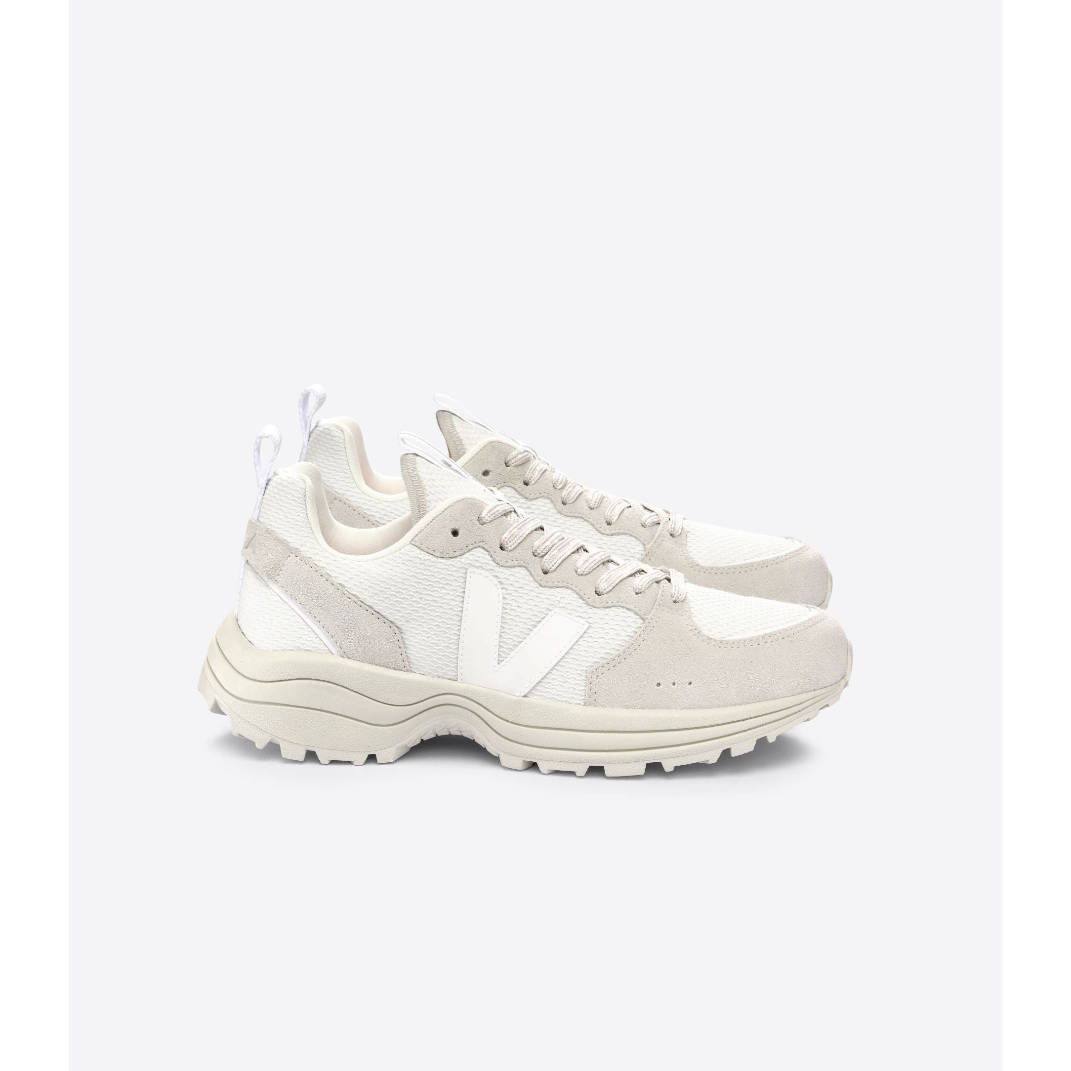 Veja Women's Venturi Hexamesh Sneaker in Gravel White Women's Footwear