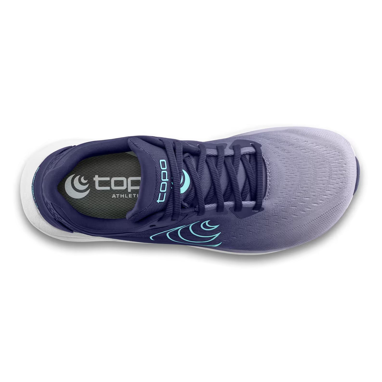 Topo Athletic Women's Phantom 4 Road Training Shoe in Purple Blue