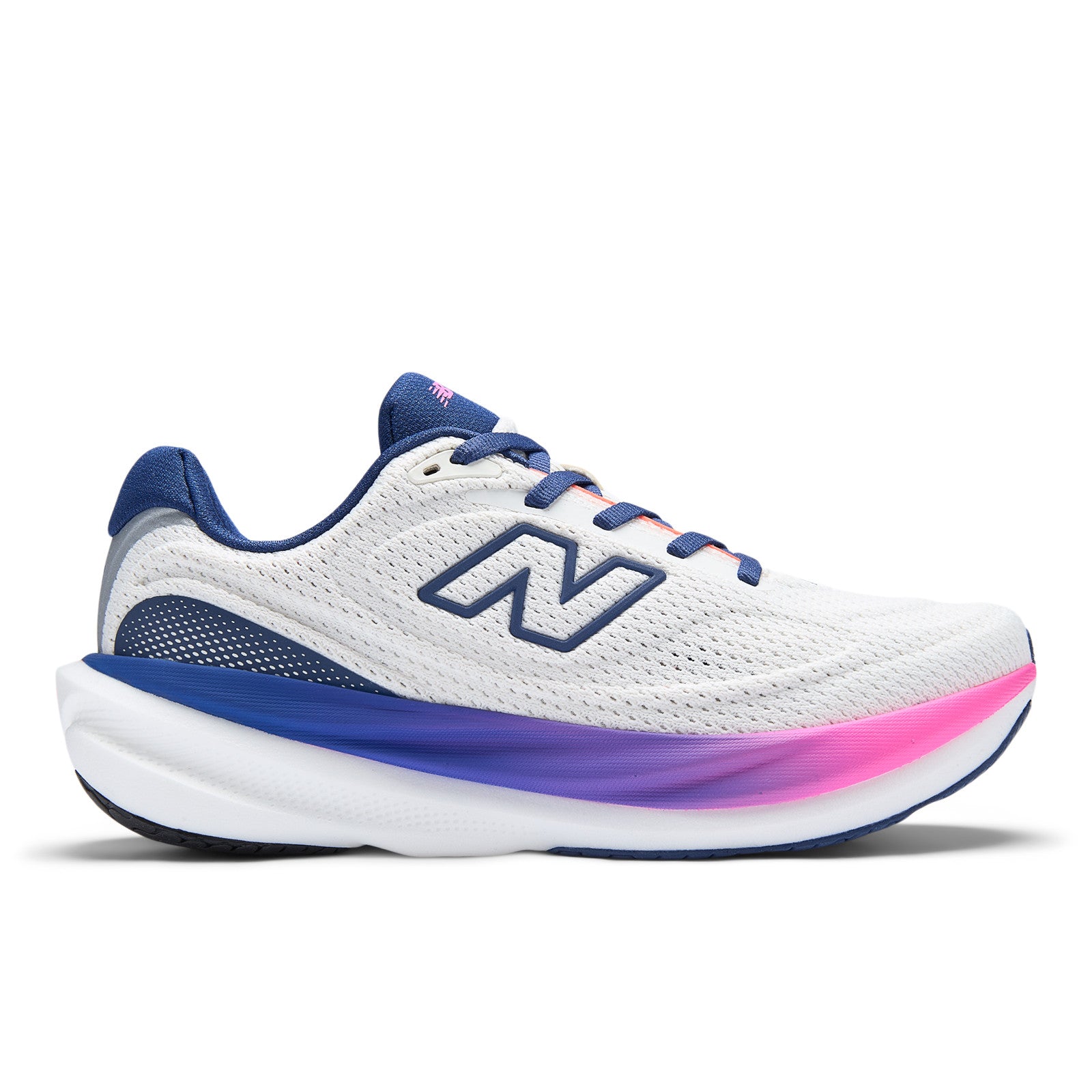 New Balance Women's 1080v15 in Sea Salt with Blue Oyster