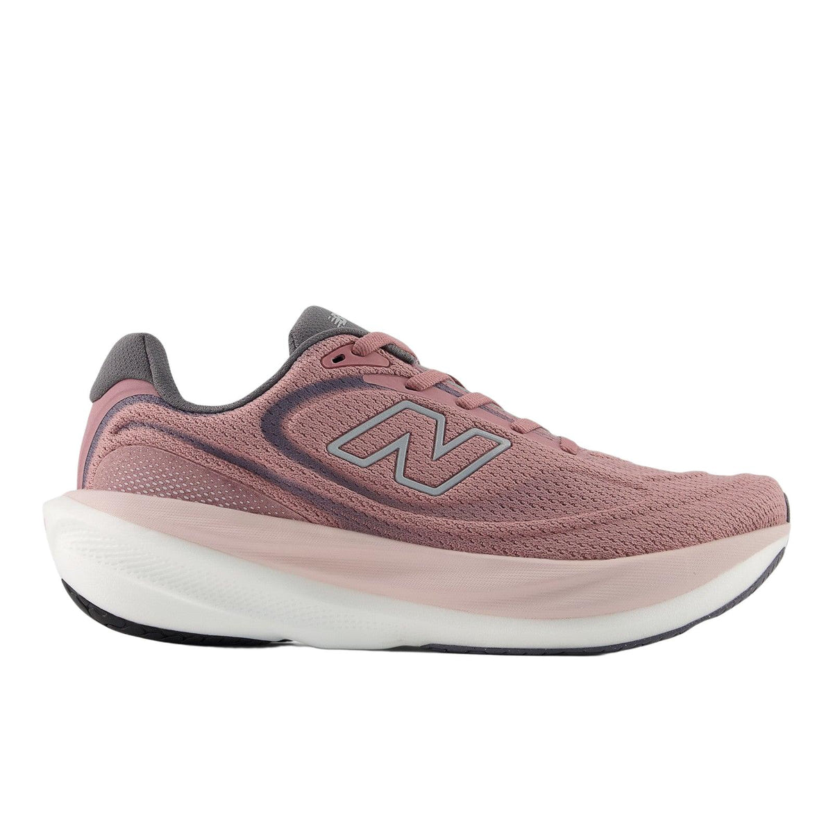 New Balance Women's 1080v15 in Rosewood with Silver Metallic and Neptune Grey