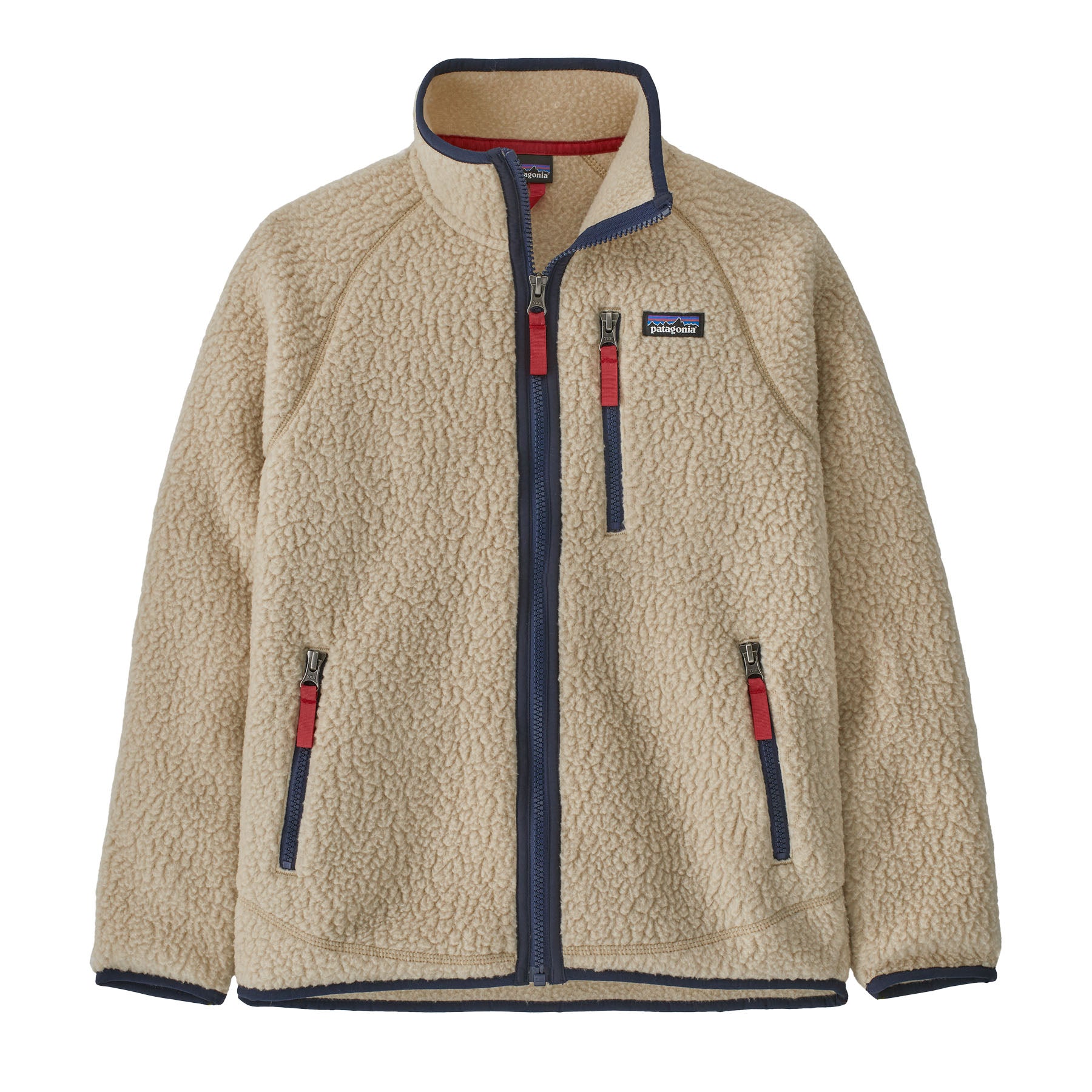 Patagonia Kids' Retro Pile Fleece Jacket | El Cap Khaki