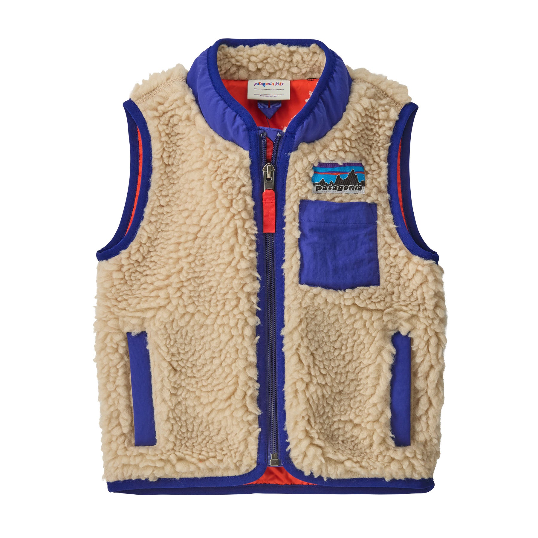 Patagonia Baby Retro-X® Fleece Vest | Dark Natural