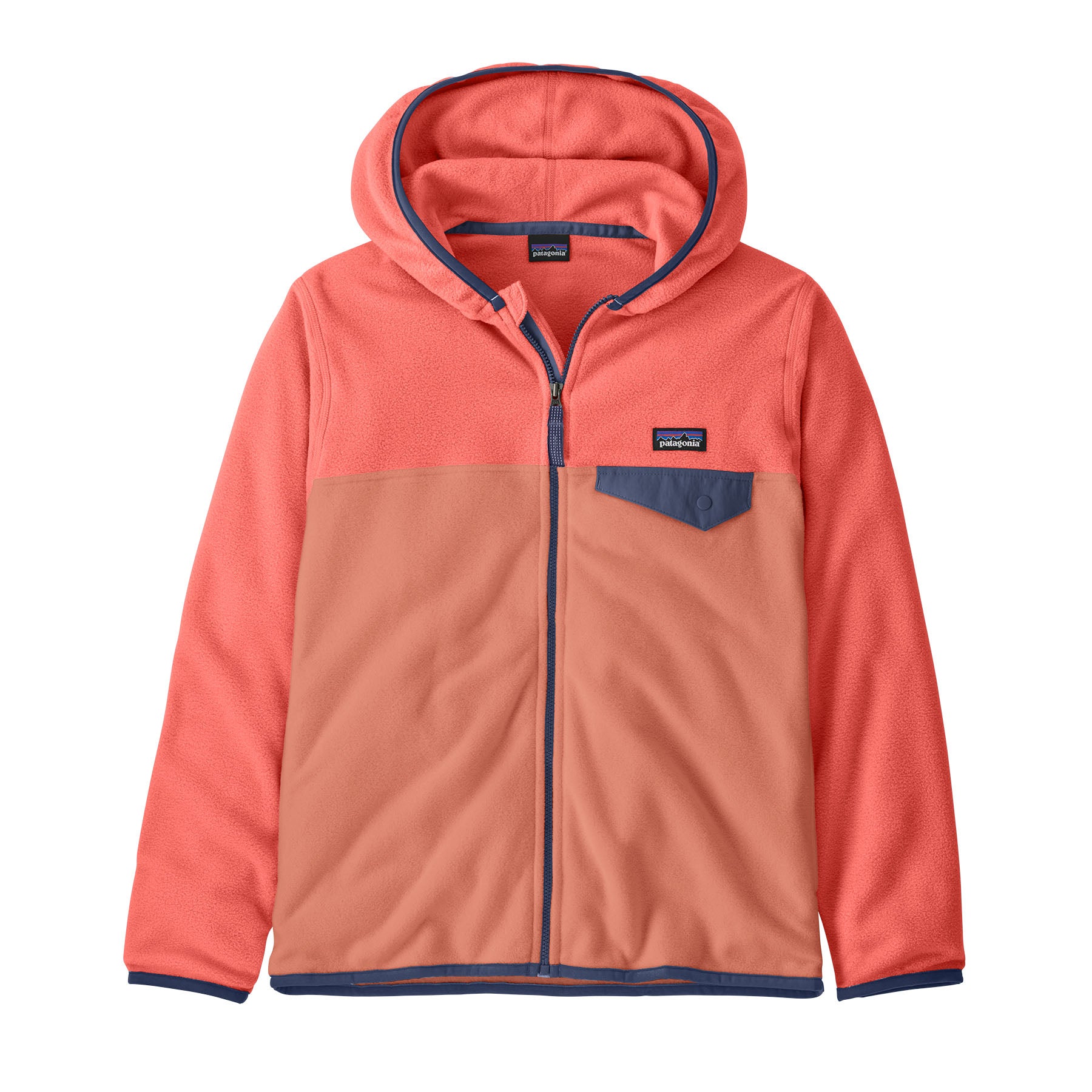 Patagonia Kids' Micro D® Snap-T® Fleece Jacket | Moment Pink