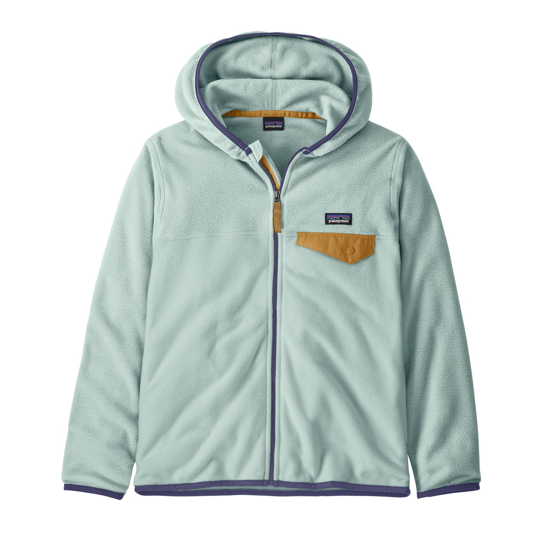 Patagonia Kids' Micro D® Snap-T® Fleece Jacket in Virtually Blue