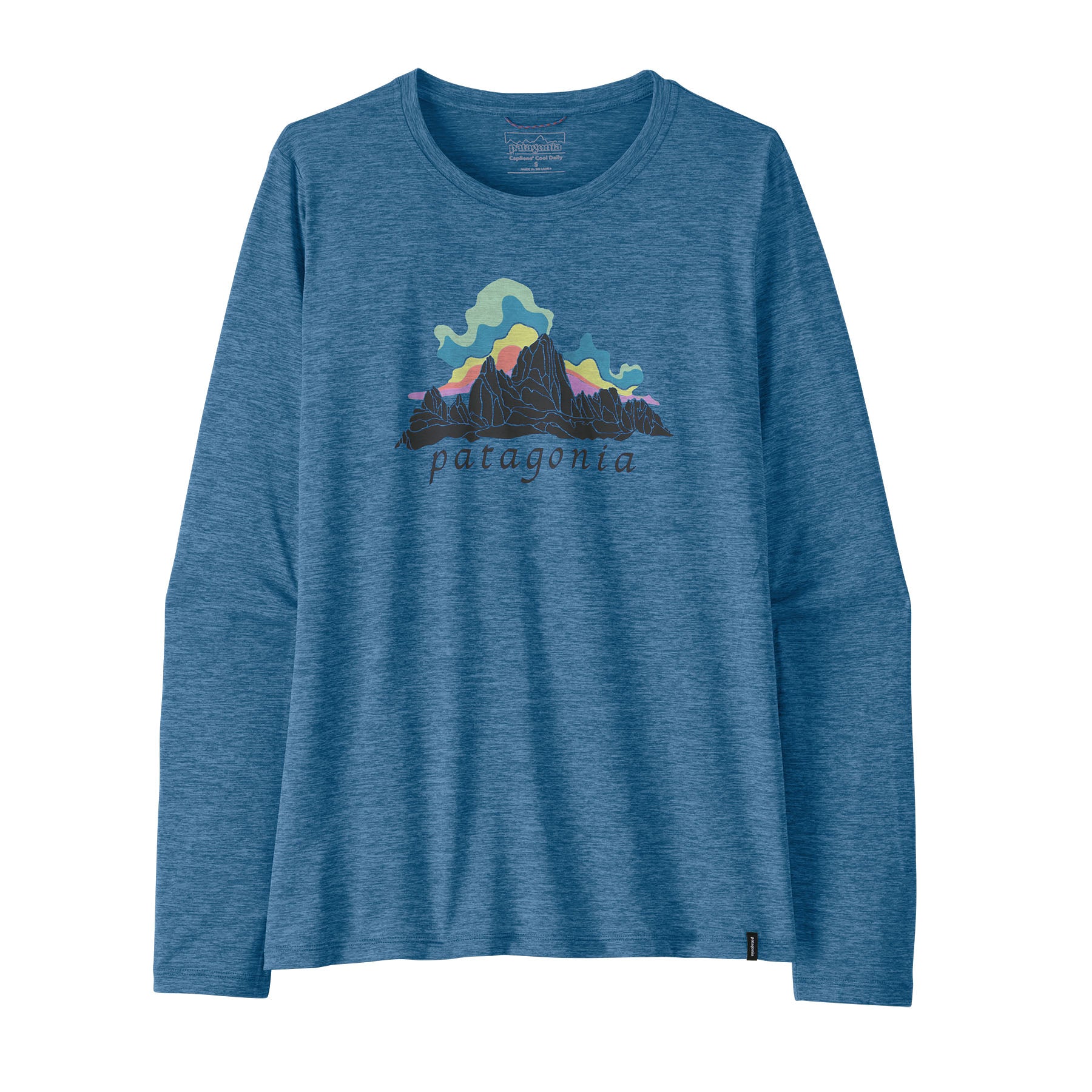 Patagonia Men's L/S Cap Cool Daily Shirt Fitz Roy Nimbus