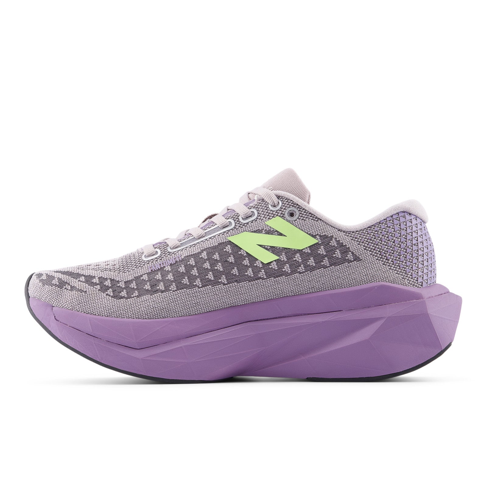 New Balance Women's FuelCell SuperComp Trainer v3 in Truffle Salt with Candied Violet