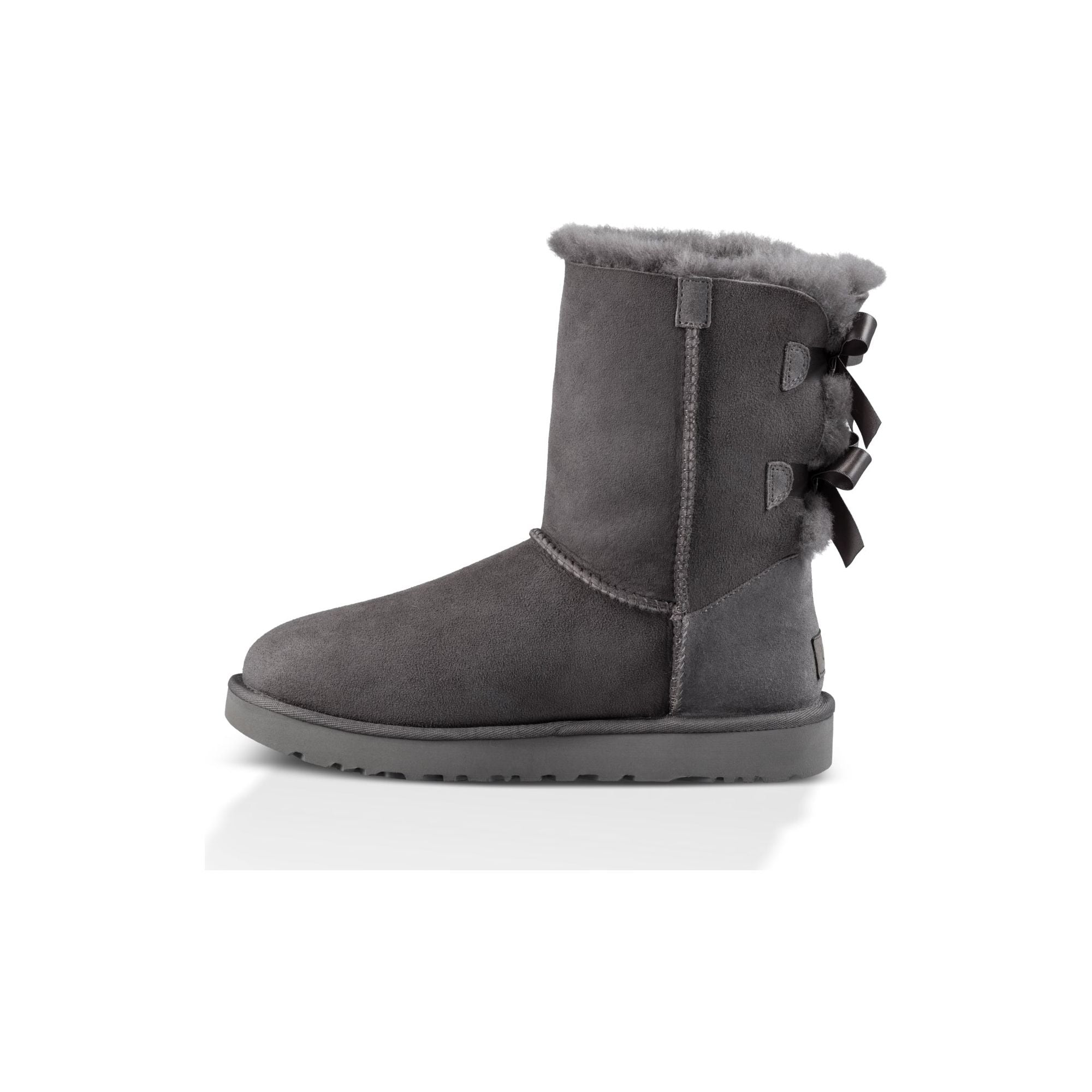 UGG Women's Bailey Bow II Boot in Grey Women's Footwear