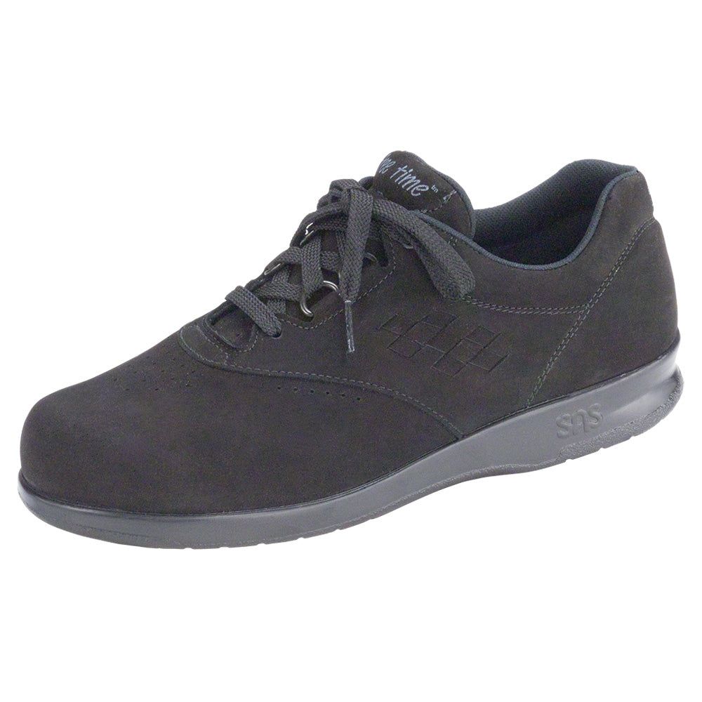 SAS Women's Free Time Walking Shoe in Charcoal Nubuck