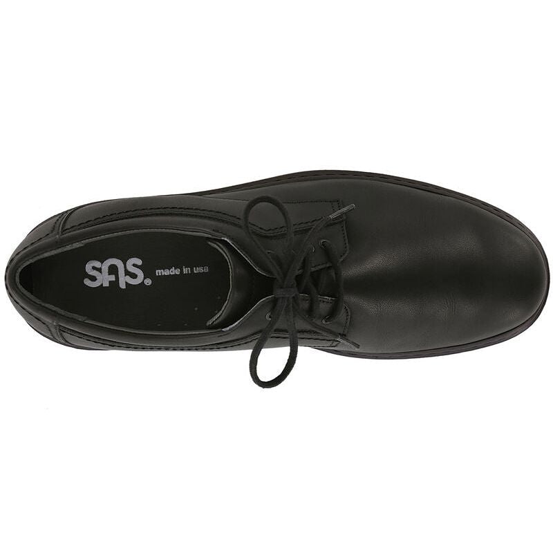 SAS Men's Aden Lace Up Oxford in Black
