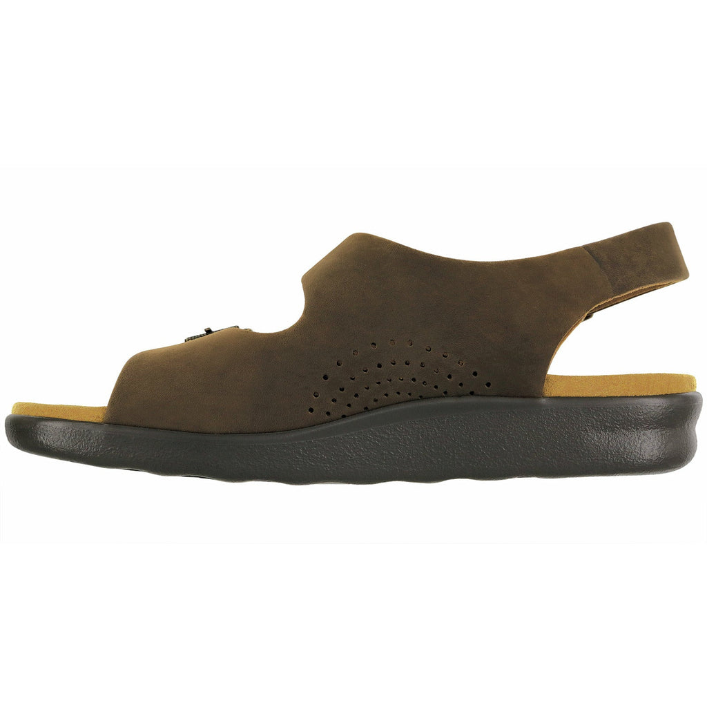 SAS Men's Bravo Heel Strap Sandal in Grizzly