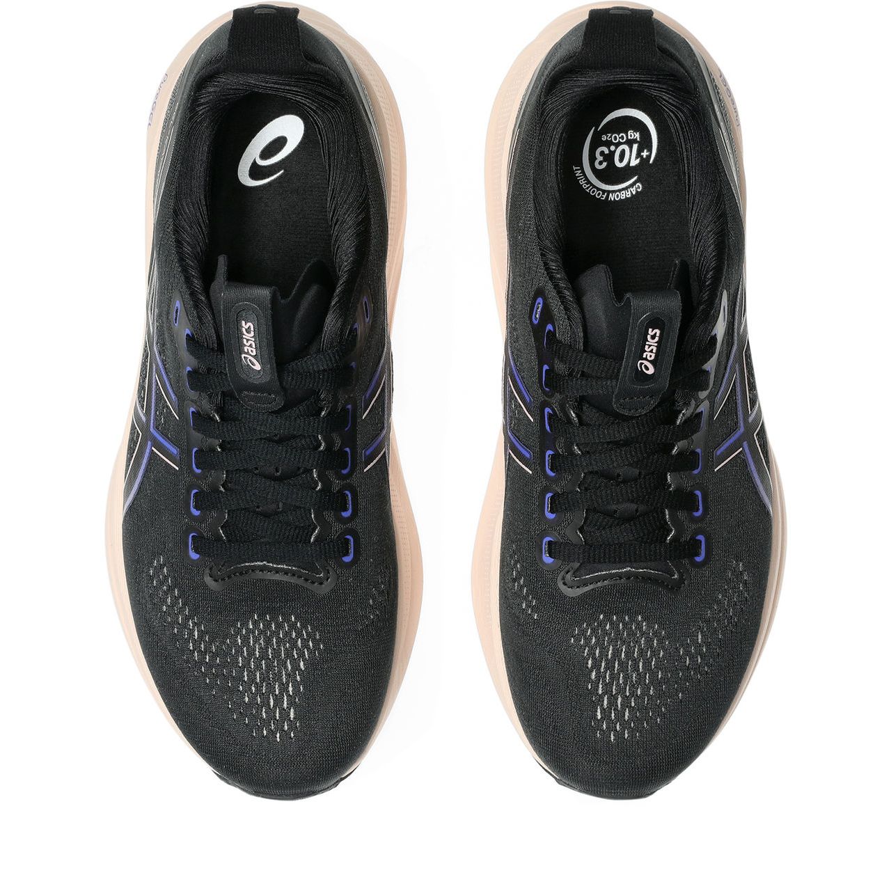 Asics Women's Gel-Kayano 32 Running Shoes in Black/Pearl Pink