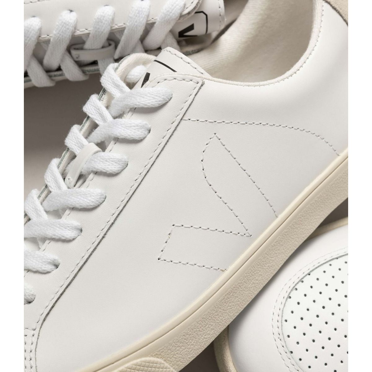 Veja Women's Esplar Leather Sneaker in Extra White Shoes
