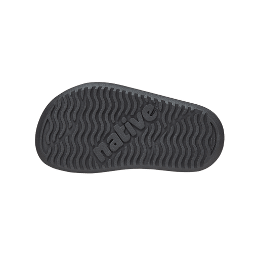 Native Kids Charley Sugarlite Child Shoes in Jiffy Black Kid's Footwear