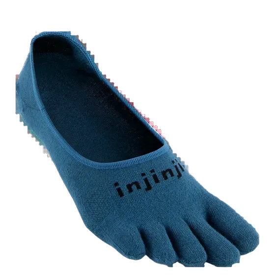 Injinji Men's Sport Lightweight Hidden sock in Steel Accessories