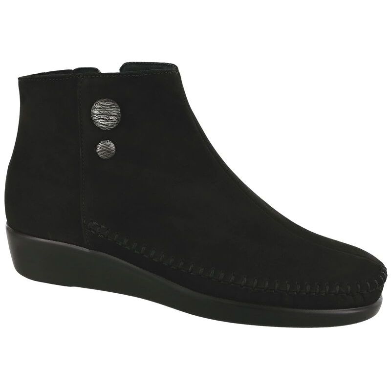 SAS Women's Jade Ankle Boot in Onyx