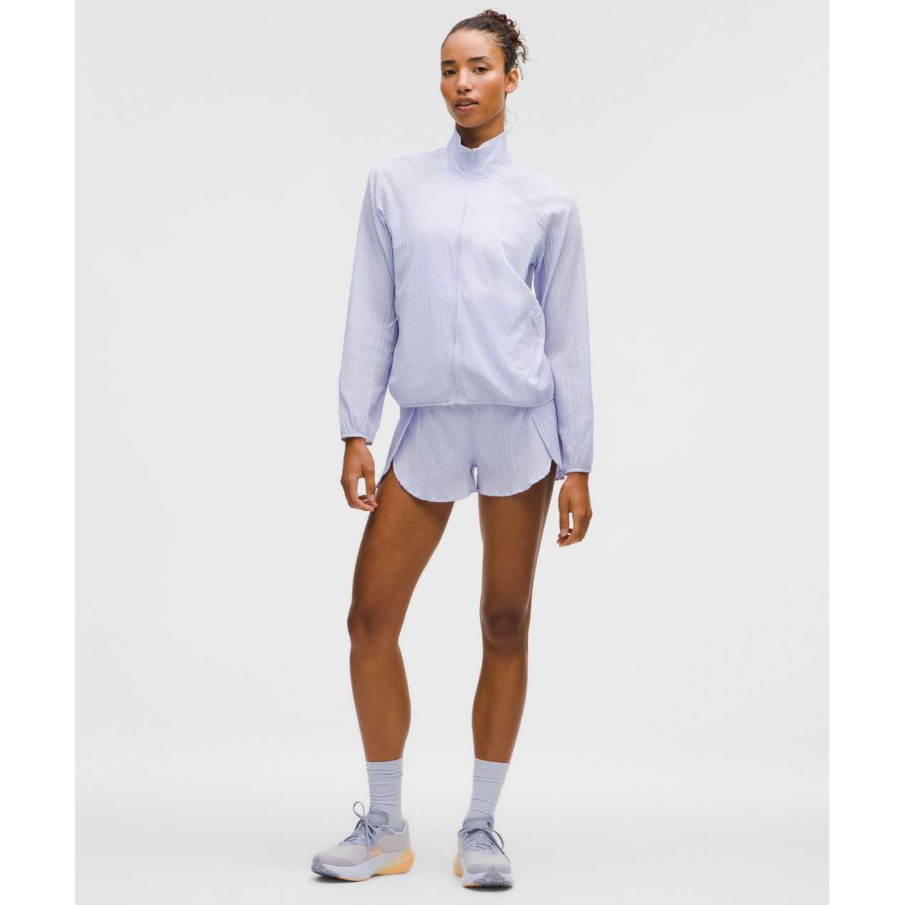 Lululemon Adapted State Textured Jacket in Serene Blue