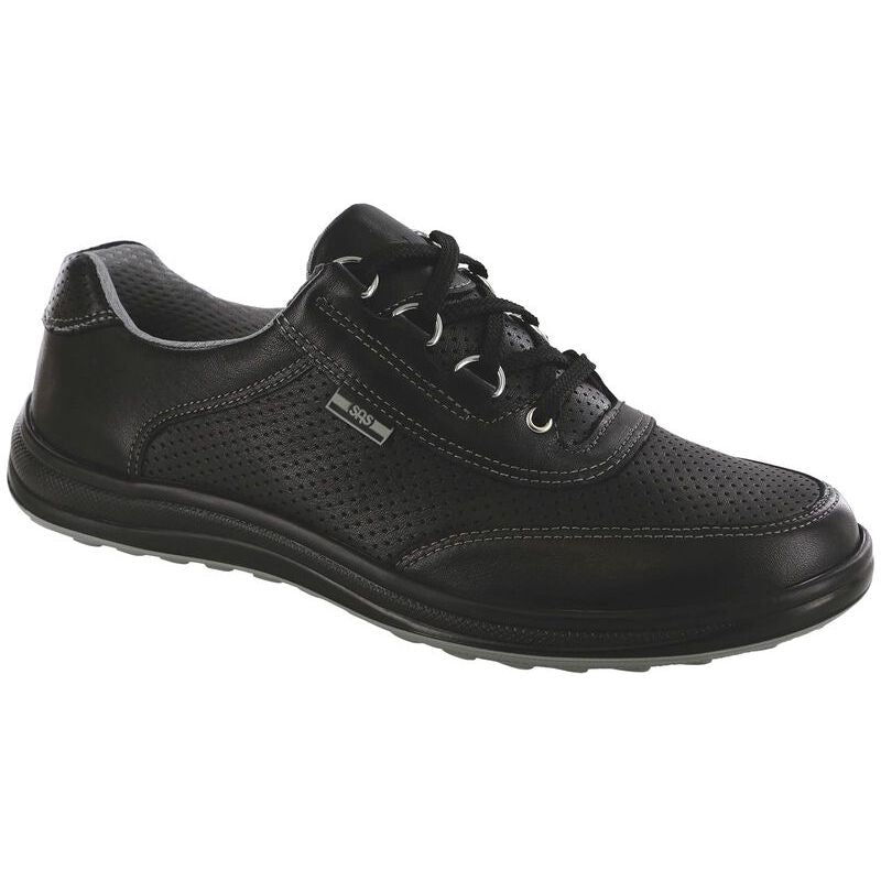 SAS Women's Sporty Lux Lace Up Sneaker in Black Perf