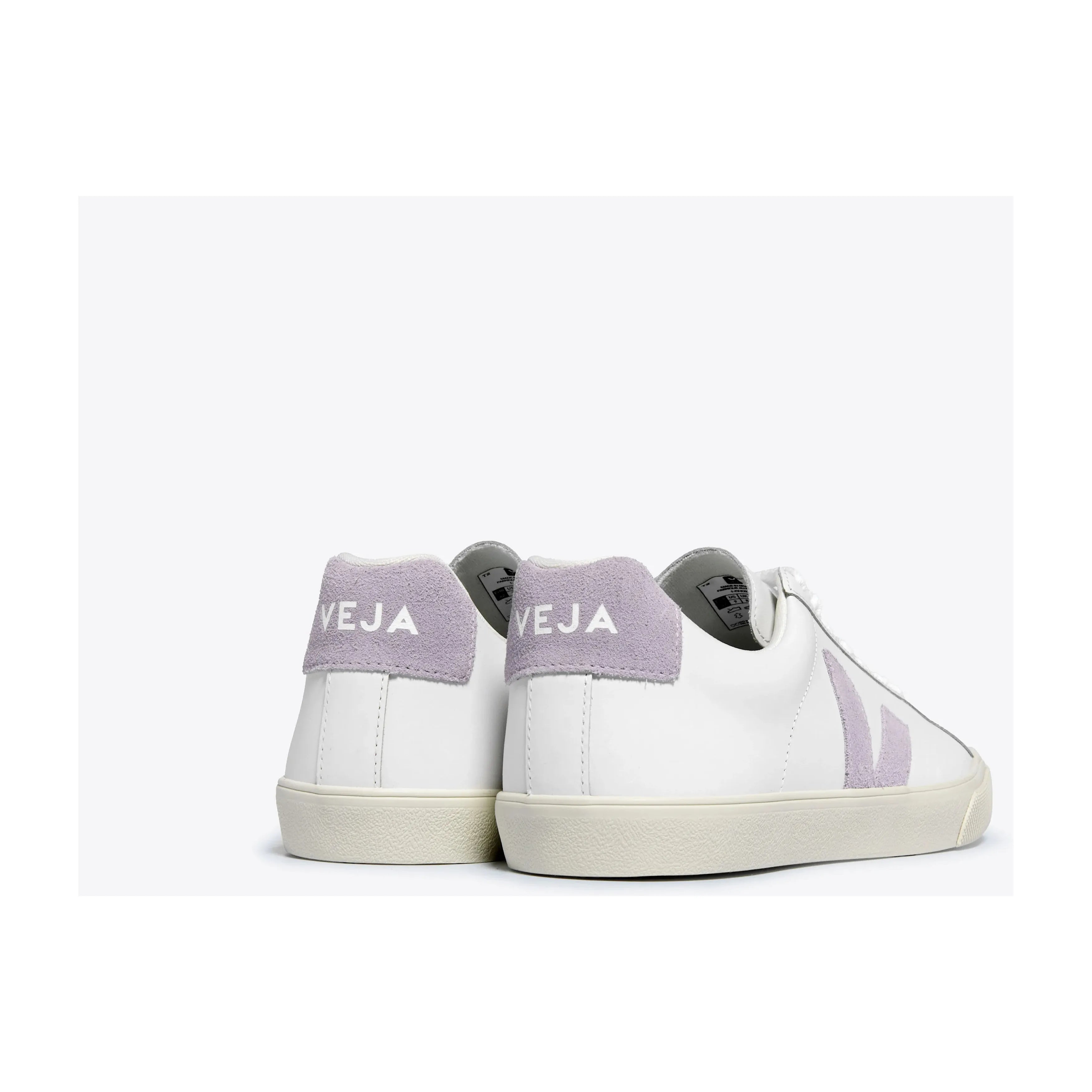 Veja Women's Esplar Leather in White Parme-Footprint USA