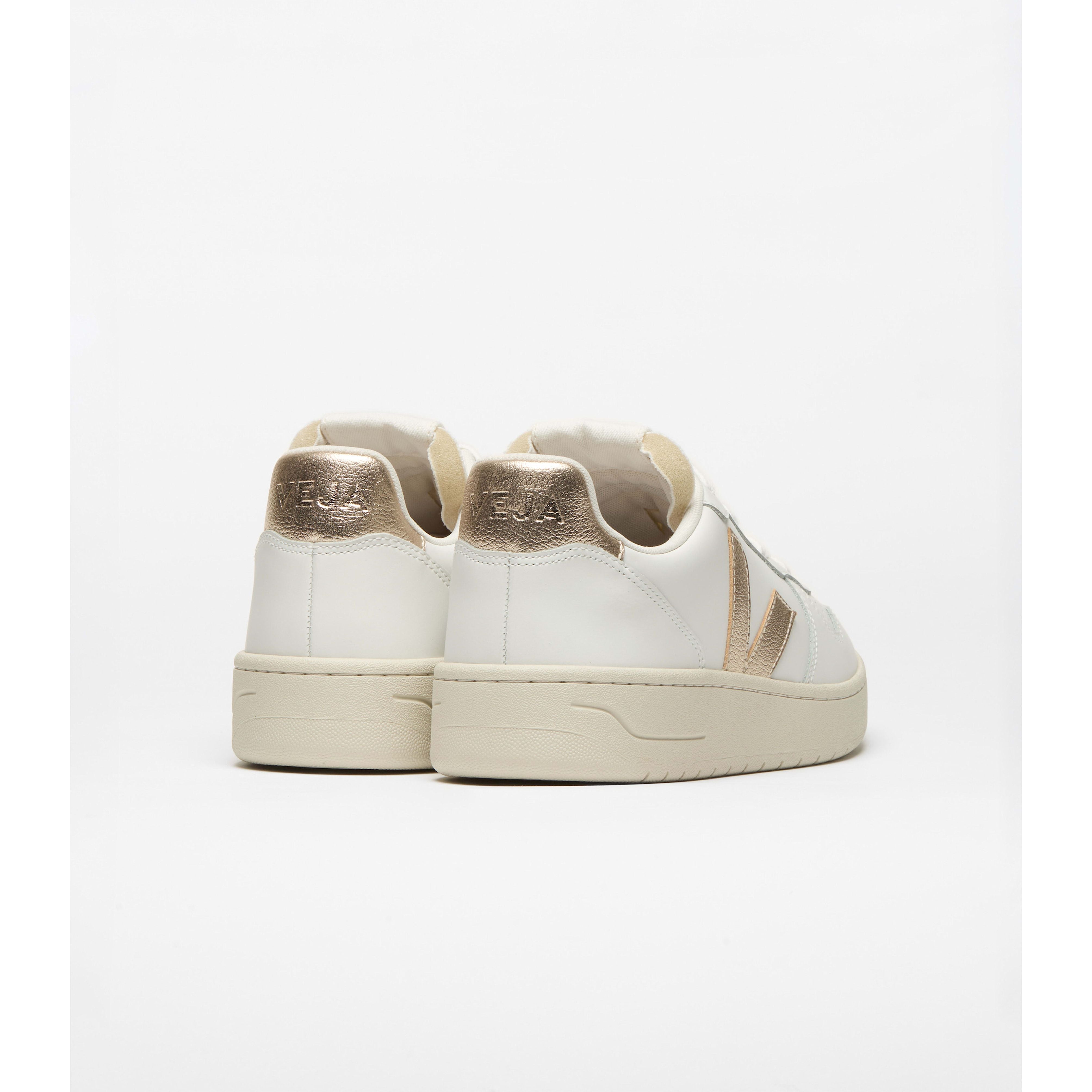 Veja Women's V-10 Leather in White Platine