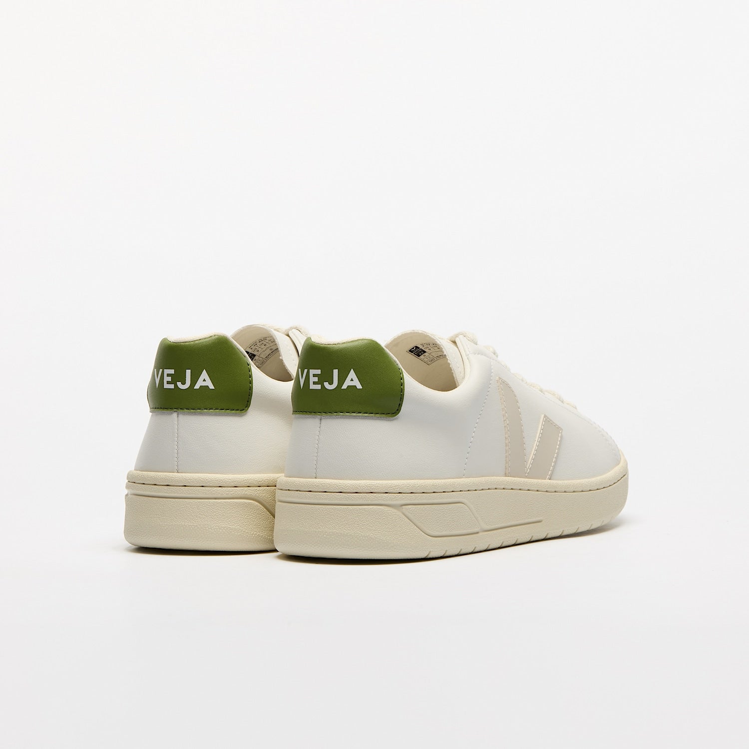 Veja Women's URCA CWL in White Pierre Kiwi-Footprint USA