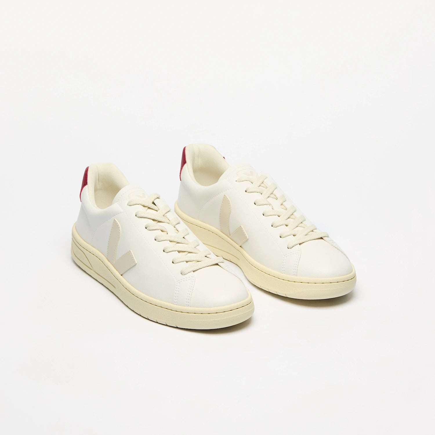 Veja Women's URCA CWL in White Pierre Marsala-Footprint USA