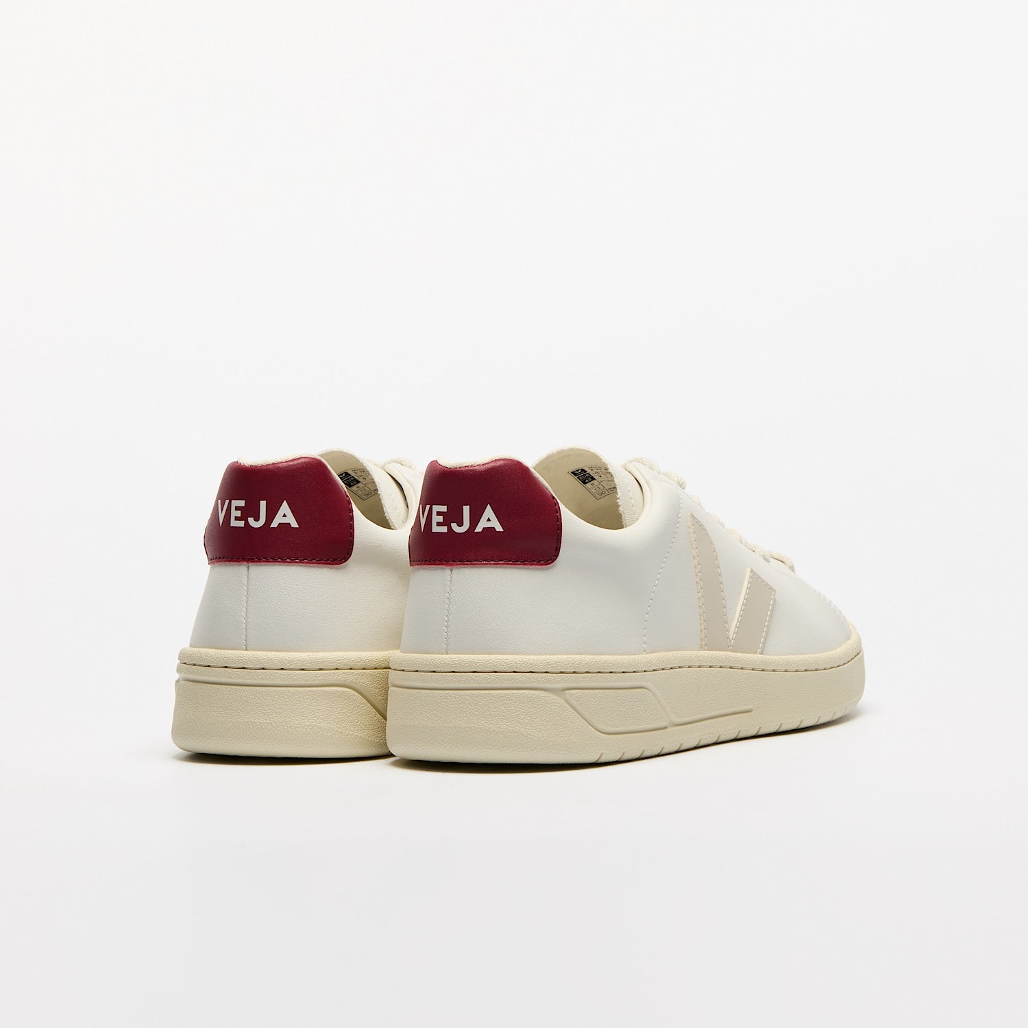 Veja Women's URCA CWL in White Pierre Marsala-Footprint USA