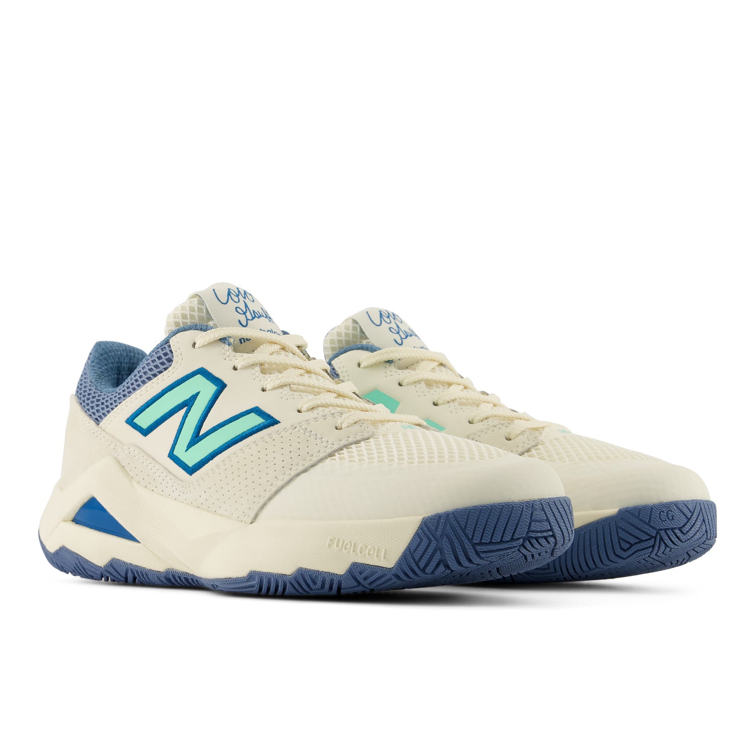 New Balance Women's Coco Delray in White/Blue