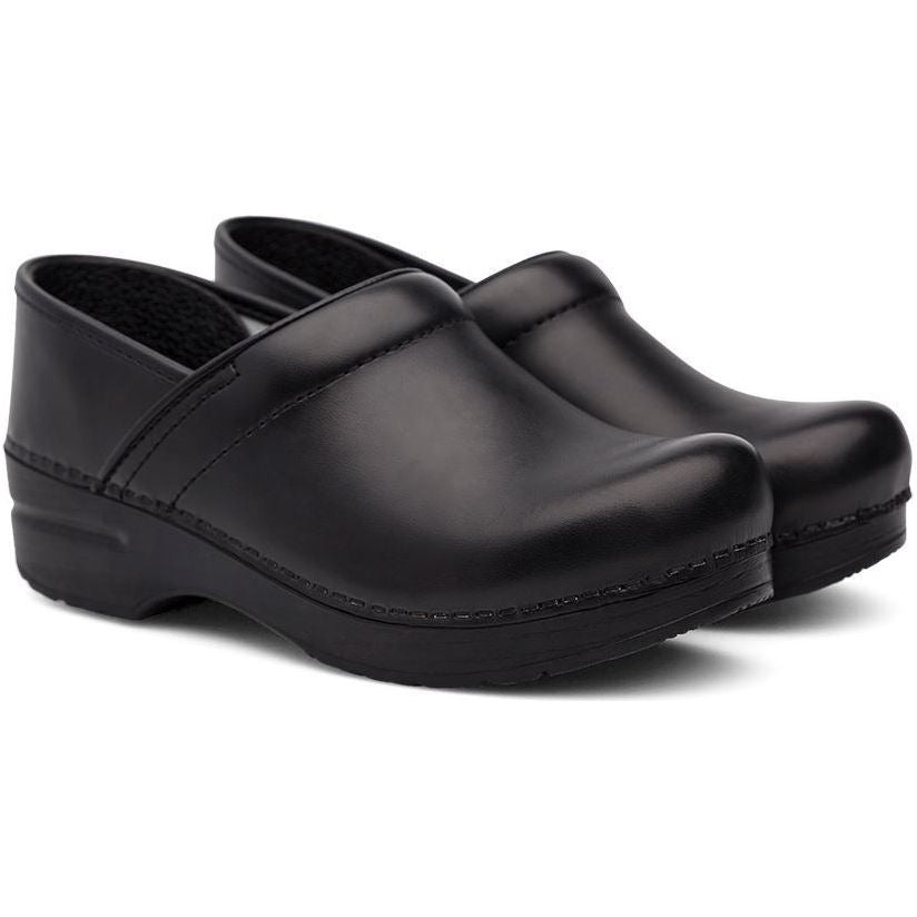 Dansko Women's Professional Box Clog in Black Women's Footwear