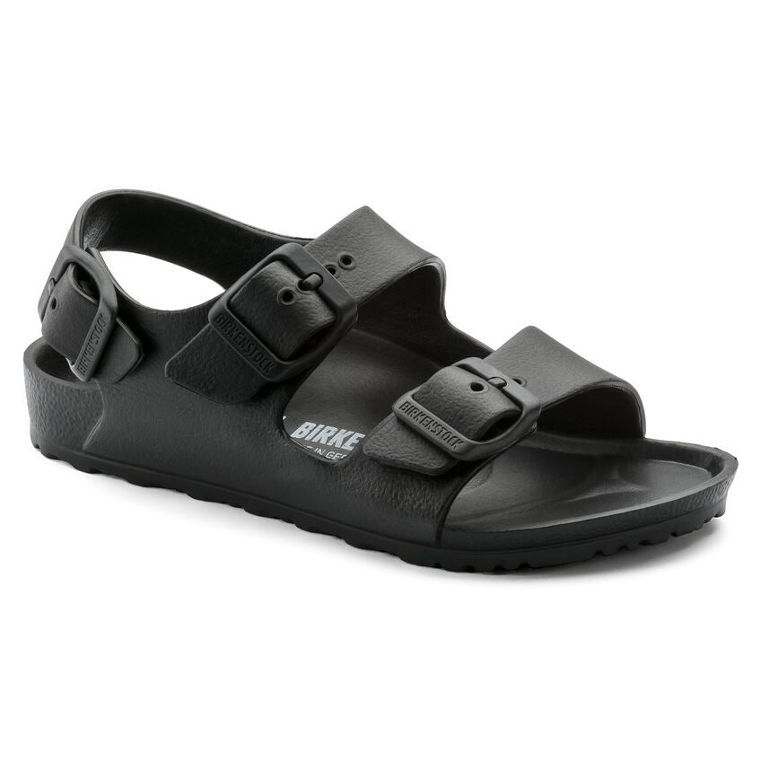 Birkenstock Kid's Milano Essentials EVA in Black Kid