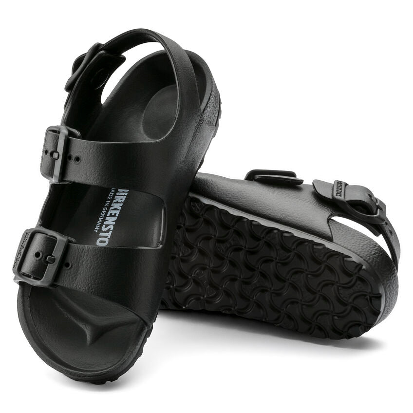 Birkenstock Kid's Milano Essentials EVA in Black Kid