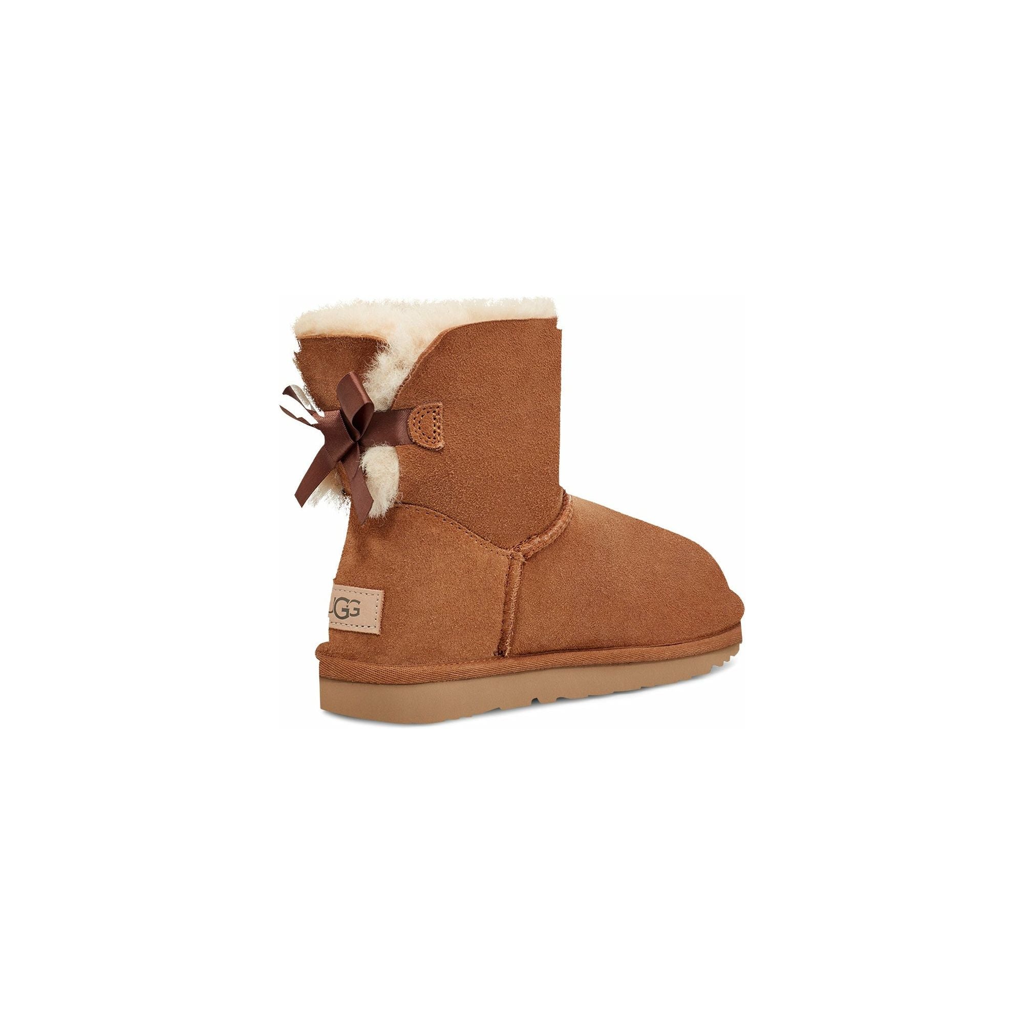 UGG Women's Mini Bailey Bow II Boot in Chestnut Women's Footwear