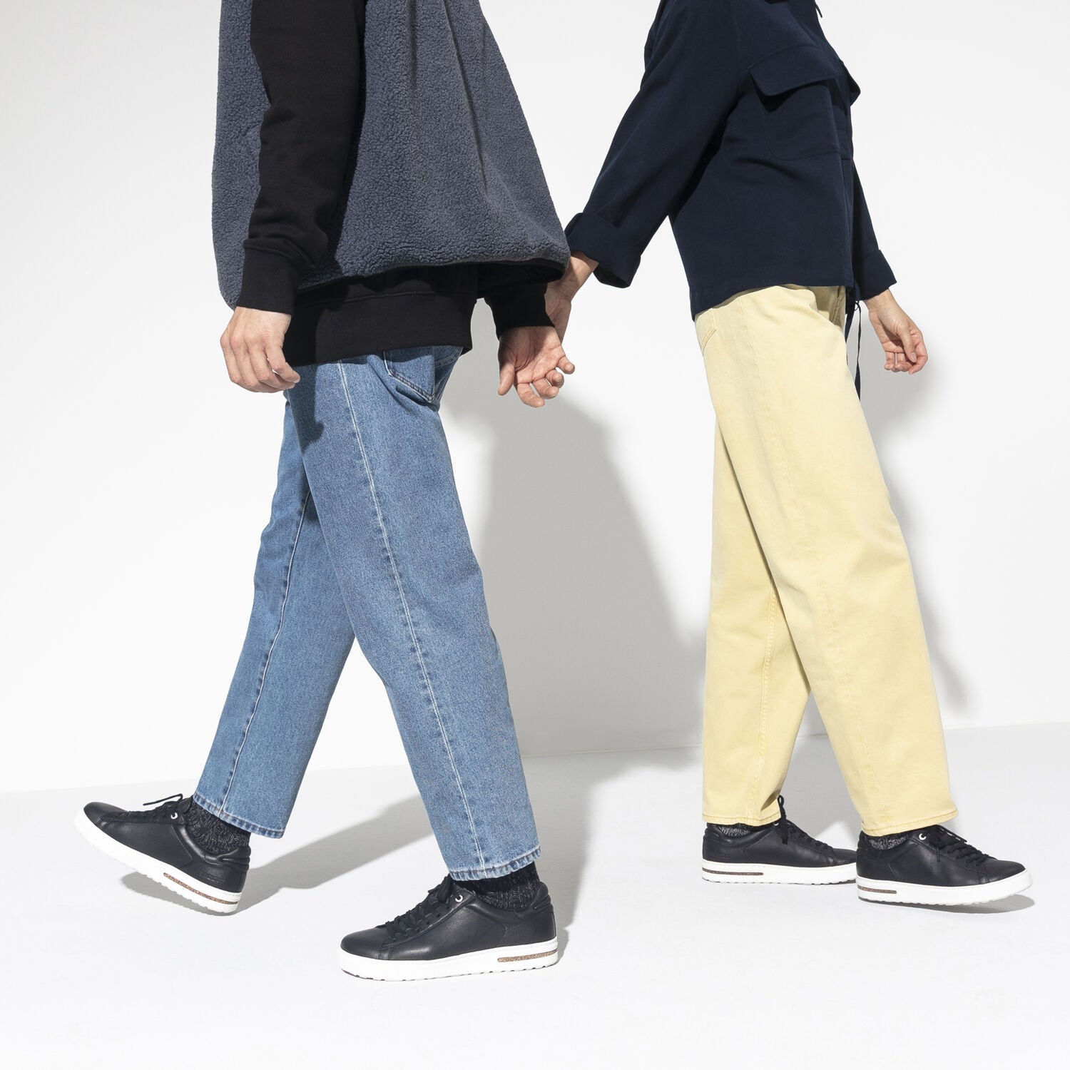 Birkenstock Bend Leather Low Sneaker in Black Shoes