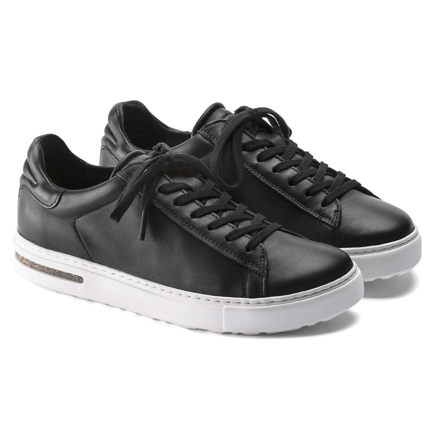 Birkenstock Bend Leather Low Sneaker in Black Shoes