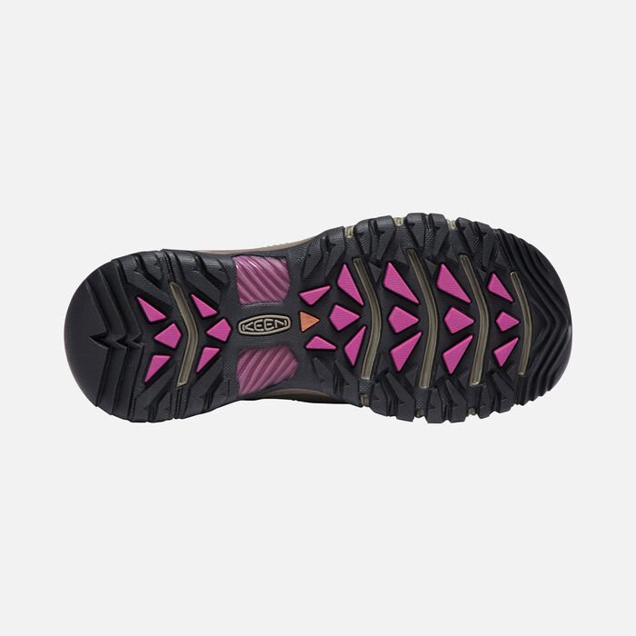KEEN WOMEN'S TARGHEE 3 WATERPROOF SHOE IN WEISS/BOYSENBERRY Women's Footwear