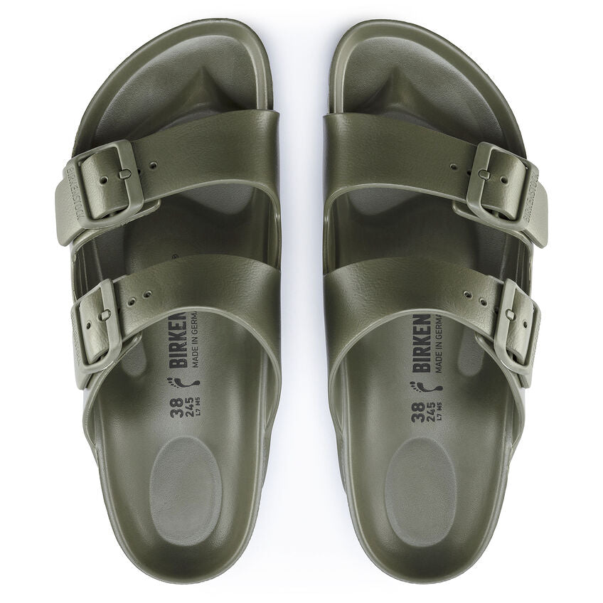 Birkenstock Arizona Essentials Eva Sandal in Khaki Men's Footwear